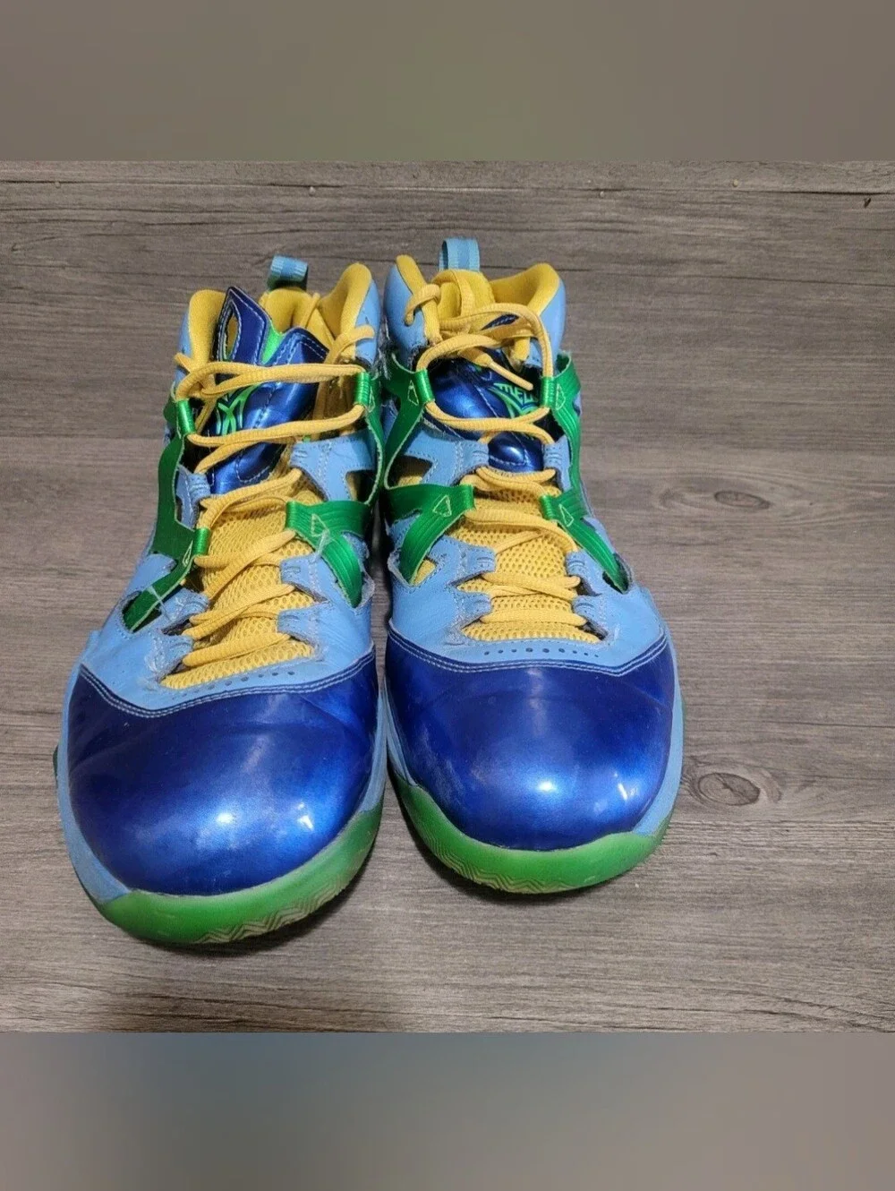 Air Jordan Melo M9 Easter 2012 Carmelo Men’s Size 12 Blue Basketball Shoes